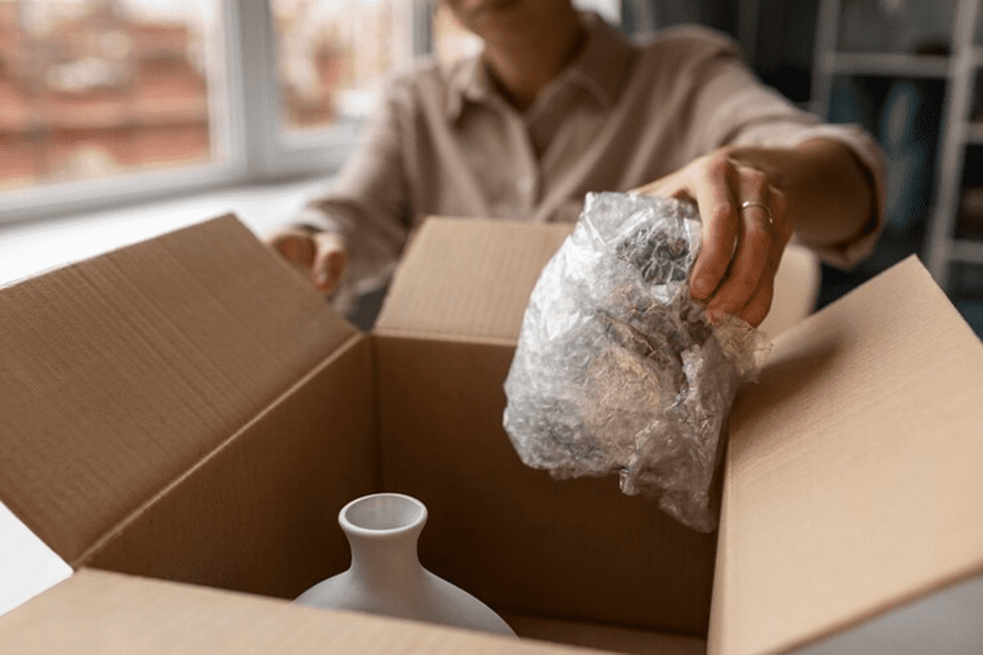 Embalagem adequada dos produtos